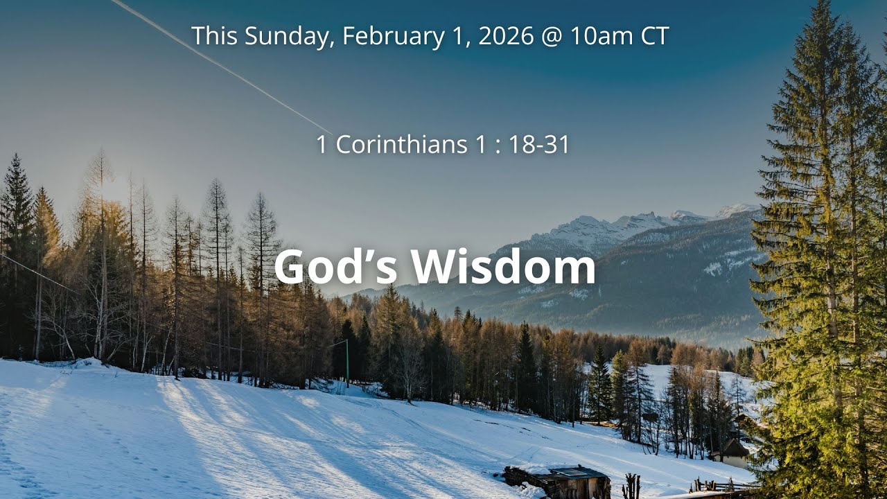 God's Wisdom | Feb 1, 2026