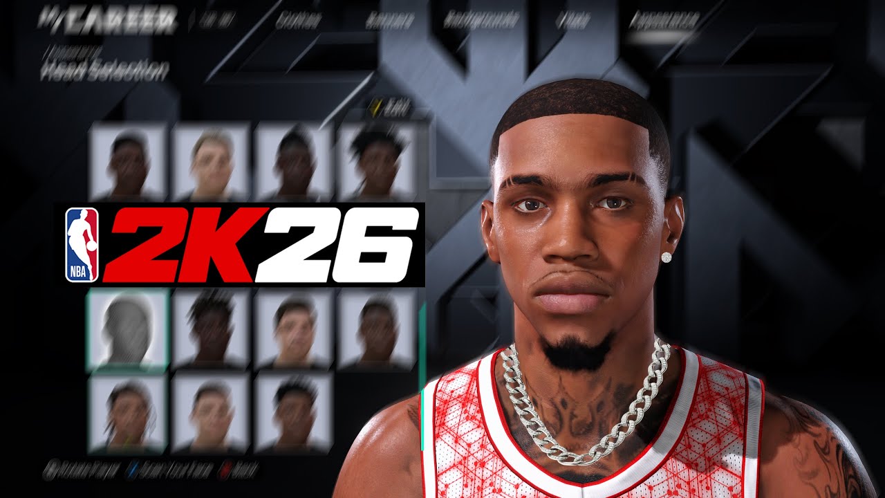 *NEW* BEST DRIPPY FACE CREATION TUTORIAL in NBA 2K26 &bull; BEST COMP STAGE FACE CREATION NBA 2K26