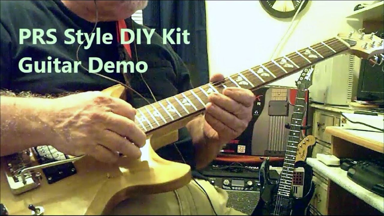 Prs Style DIY Kit Guitar Demo
