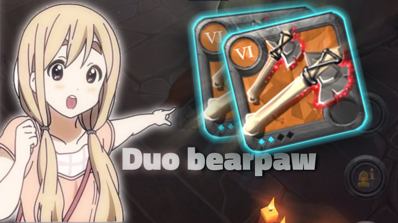 THE BEST DUO BEARPAW | ALBION ONLINE #albiononline 