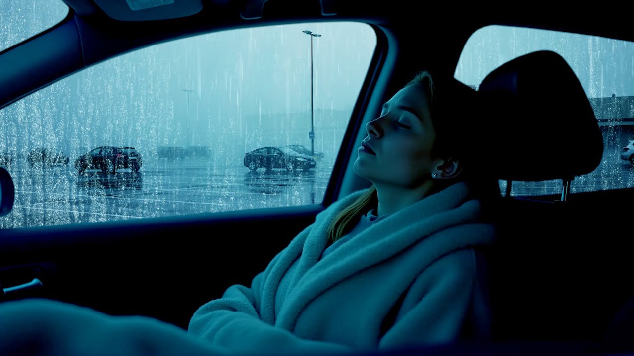 Fall Asleep in 3 Minutes 🌙 10 Hours of Night Rain Sounds (No Thunder) for Deep Sleep