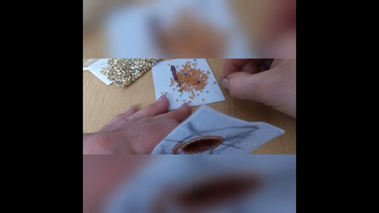 Урок 4. Вишивка бісером. Заняття гуртка.