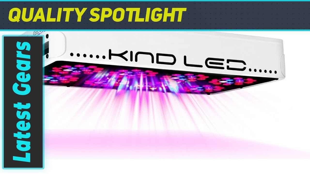Kind LED Grow Lights K3 L450 - Enhancing Your Grow with Superior Spectrum and Efficiency