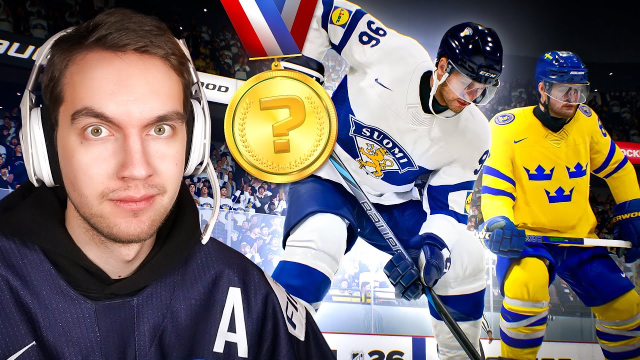 🔴 Kuka Voittaa Olympialaiset? *NHL 26 KOE*