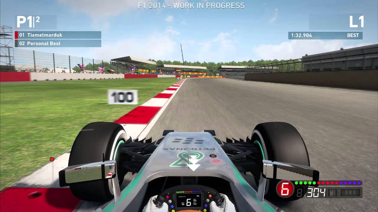 F1 2014 Silverstone Hotlap & Setup