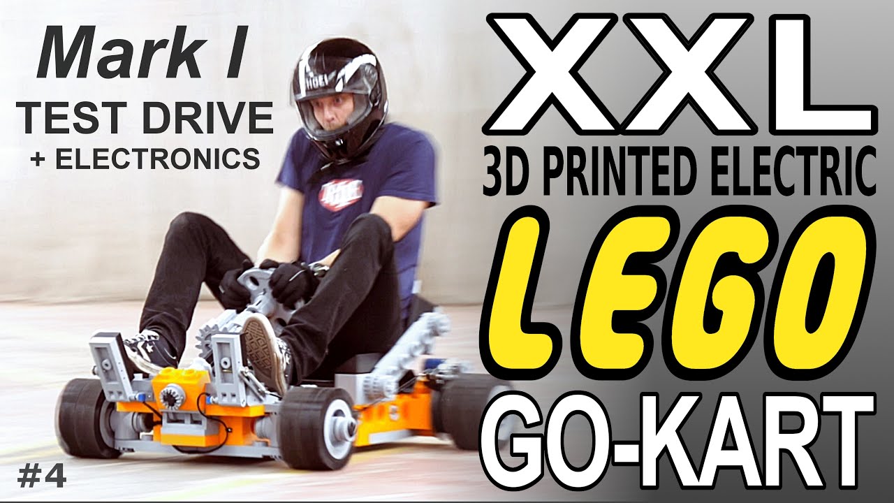 XXL LEGO Go-Kart! | Test Drive Mk 1 | #4 - Mantis Hacks