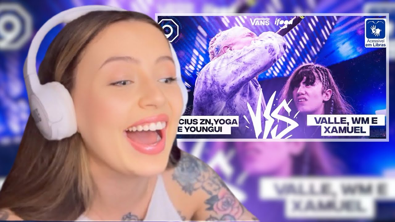 VINICIUS ZN, YOGA E YOUNGUI x VALLE, WM E XAMUEL | PRIMEIRA FASE BDA 9 ANOS | REACT Anna Caleg