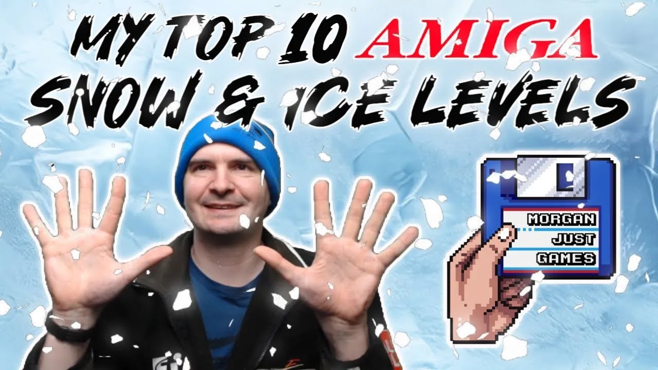 My Top 10 Amiga Snow & Ice Levels - With Commentary - MJG