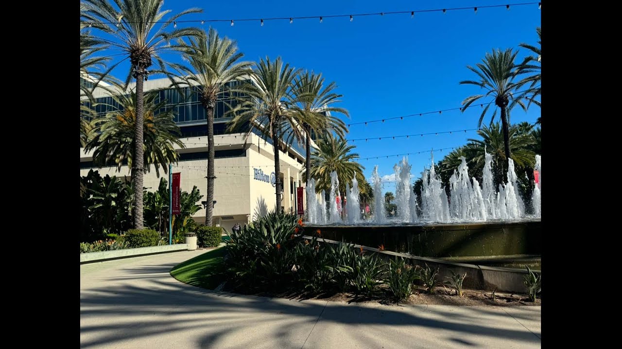 Anaheim Hilton near Convention Center and Disneyland property room tour
