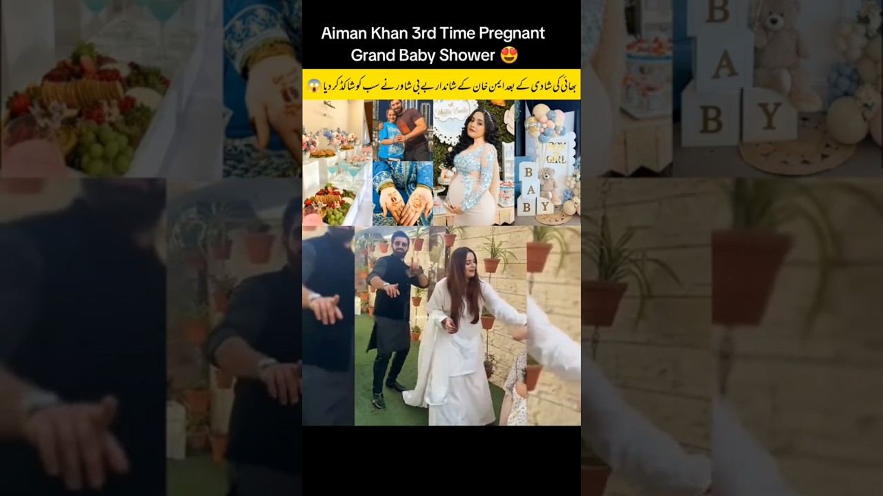 Aiman Khan Pregnant for the third time#shorts #shortsfeed #motivation #inspiration #trending #viral