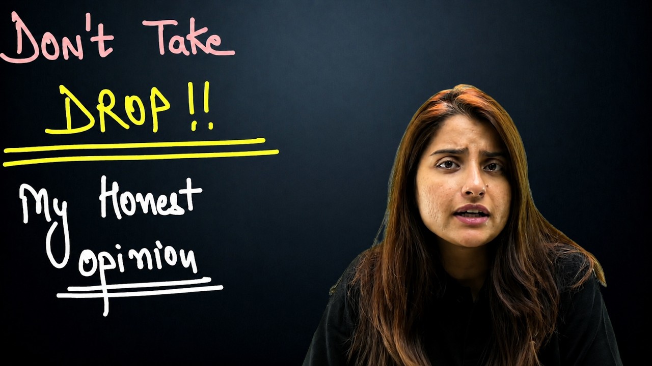 Before You Take a Drop for NEET, Watch This |  Honest Opinion | Seep Pahuja