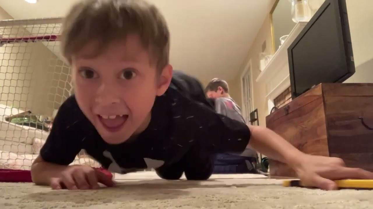 Epic Knee Hockey game
