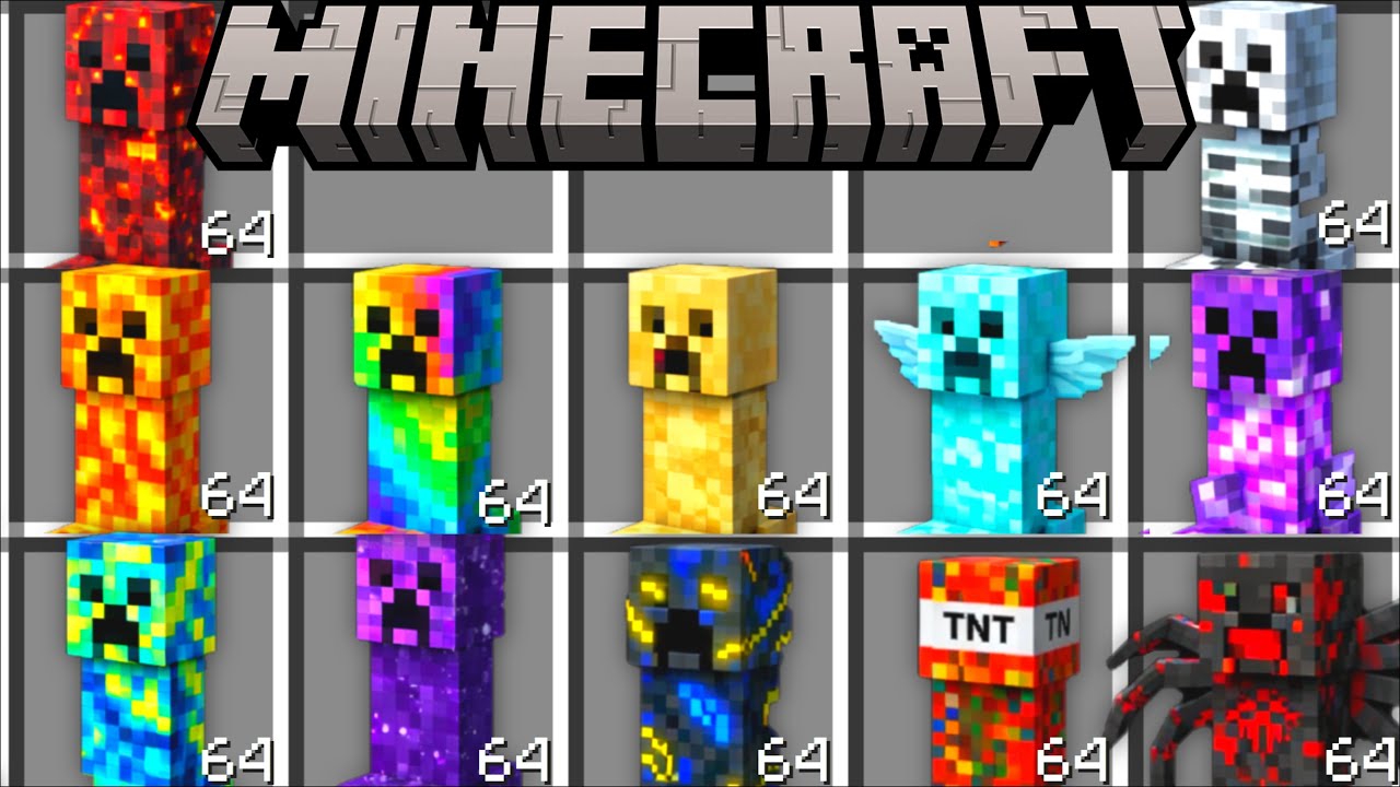 Minecraft NEW UPDATED CREEPER MOD / Escape New HUGE Minecraft Explosions MOD