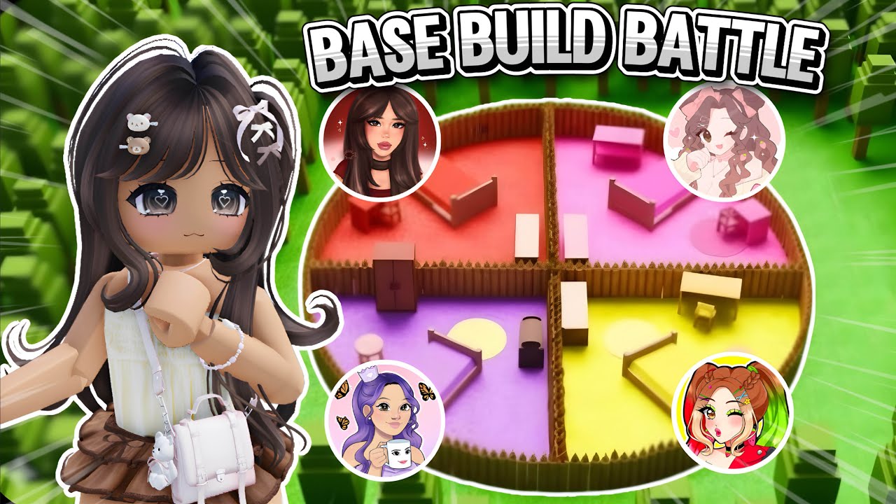 I Competed In A YOUTUBER BUILD BATTLE ⚔️ in 99 NIGHTS IN THE FOREST (Roblox)