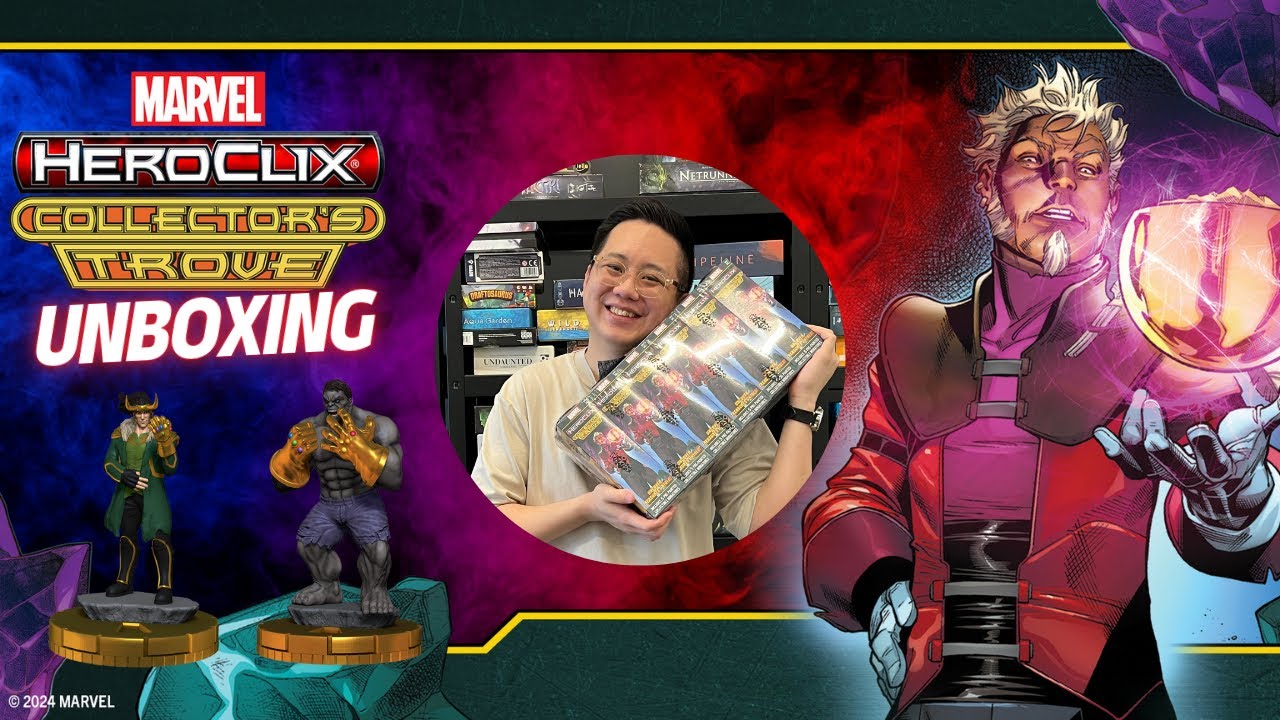 Marvel HeroClix - Unboxing - Collector's Trove @WizKidsOfficial