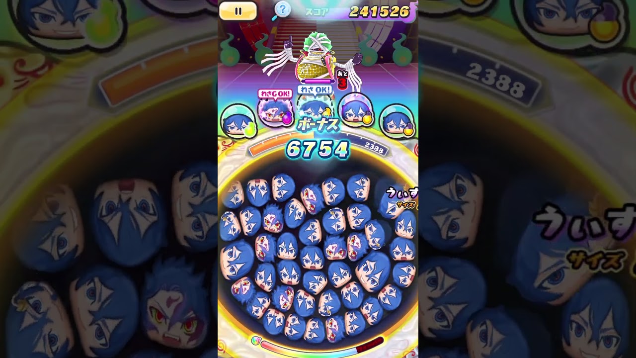 【ぷにぷに】判別不可能！？カイラパーティーでミイラ―ボール倒してみた！【ゆっくり実況】#shorts
