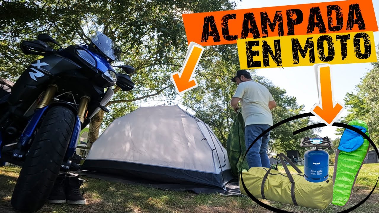 C&oacute;mo ACAMPAR en MOTO