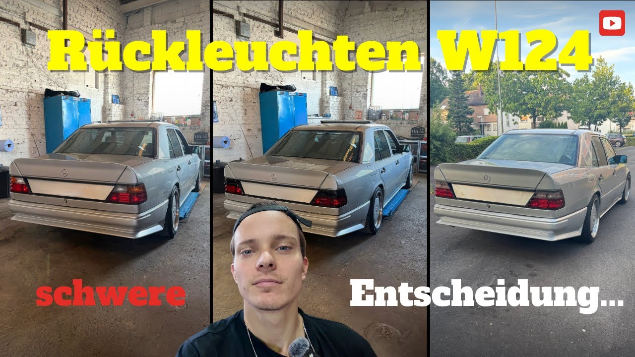 W124 AMG Nachbau - Welche Rückleuchten passen besser? 3 Varianten im Test + Community Abstimmung 🫵🏼