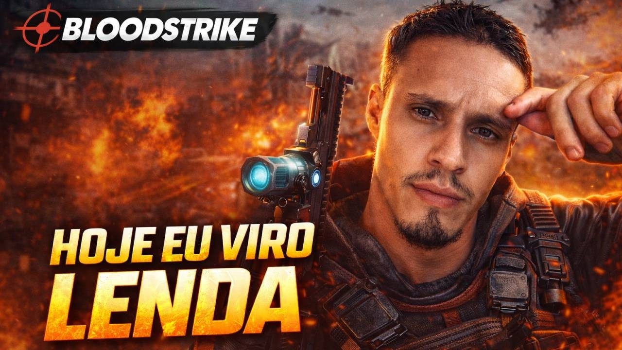 🔴 HOJE eu VIRO LENDA ! BLOODSTRIKE 🟢