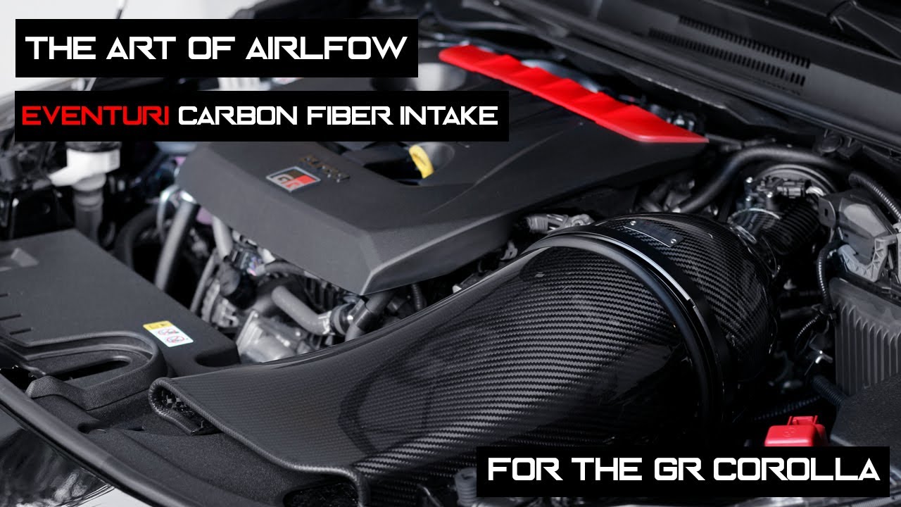 GR COROLLA EVENTURI CARBON FIBER INTAKE - World Premiere To The Art Of Airflow