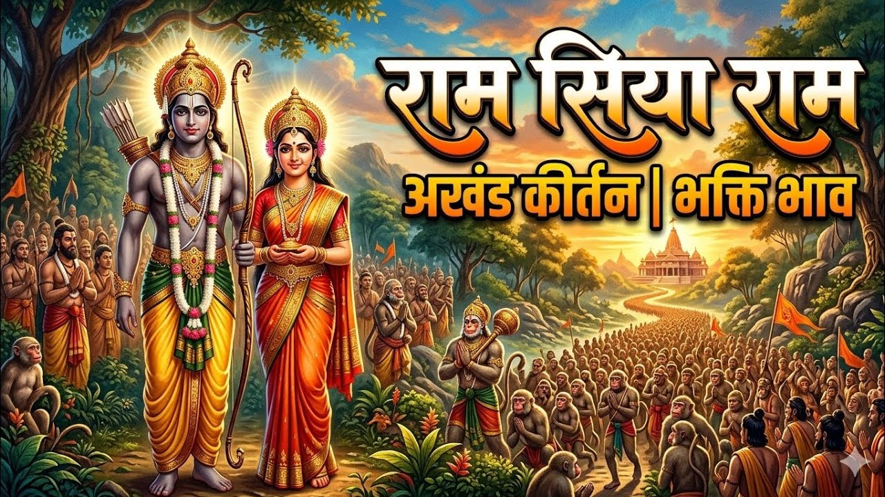 सियाराम जय राम जय जय राम | मनभावन कीर्तन | राम धुन | 2026 #bhajan #hanumanji #hanumanjayanti
