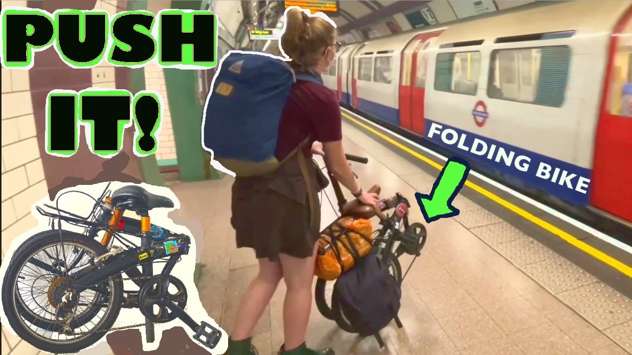 How to Push a Folding Bike