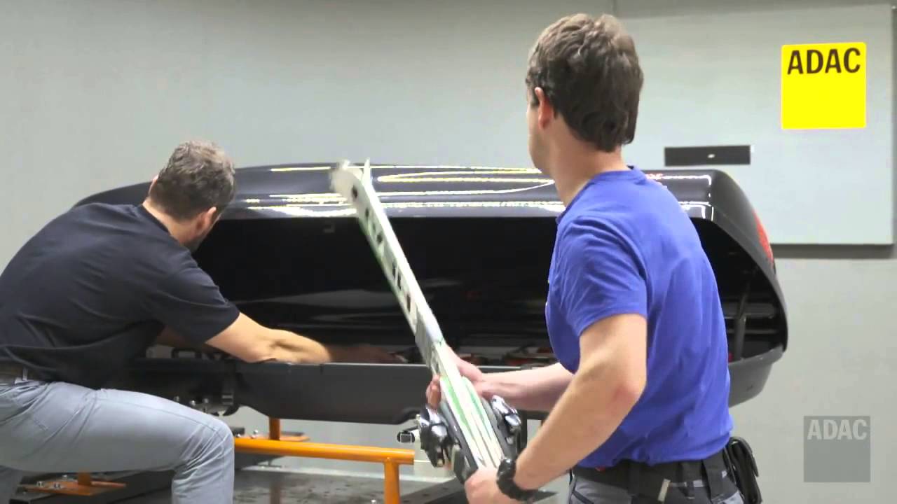 ADAC - Roof box test