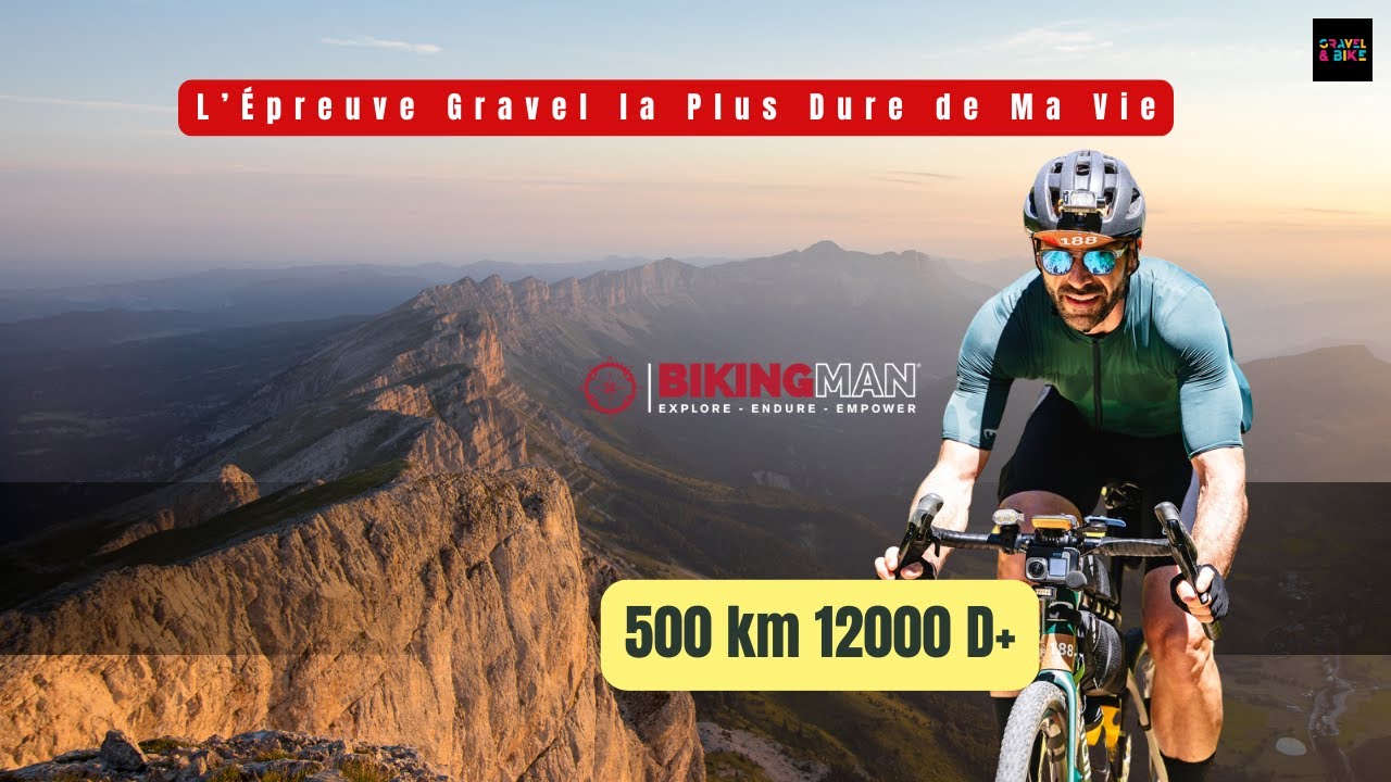 BikingMan Gravel 555 : L’Épreuve la Plus Dure de Ma Vie – 500 km de Souffrance et d’Émotions !