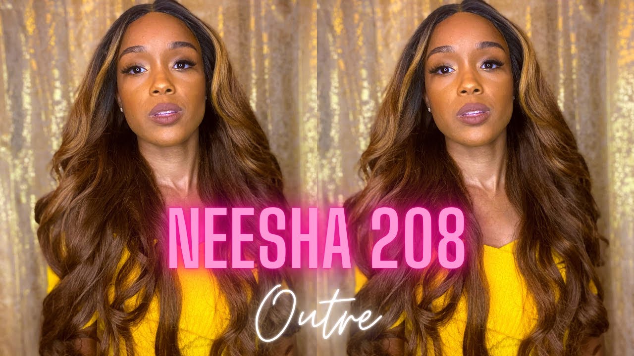 $35 Cute Wig! | Neesha 208 | Outre | Soft & Natural | DRFF Honey Brown | Ebonyline