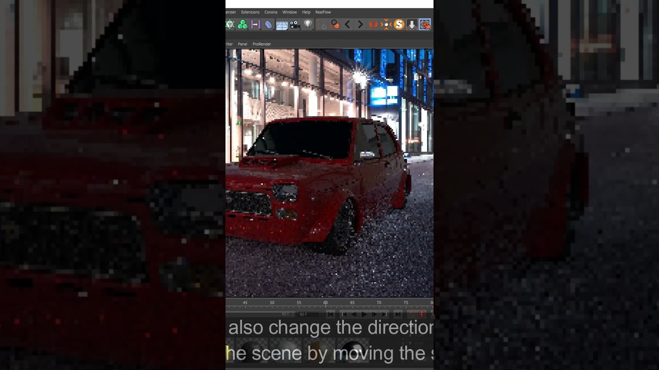 Shadow Catcher Material in Cinema 4D