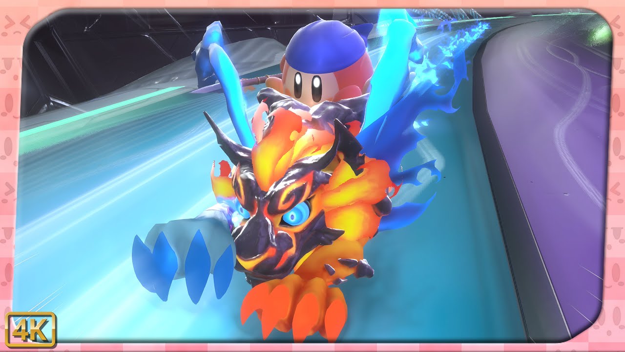 Kirby Air Riders ⁴ᴷ True Final Boss & Ending (Bandana Dee, Road Trip)