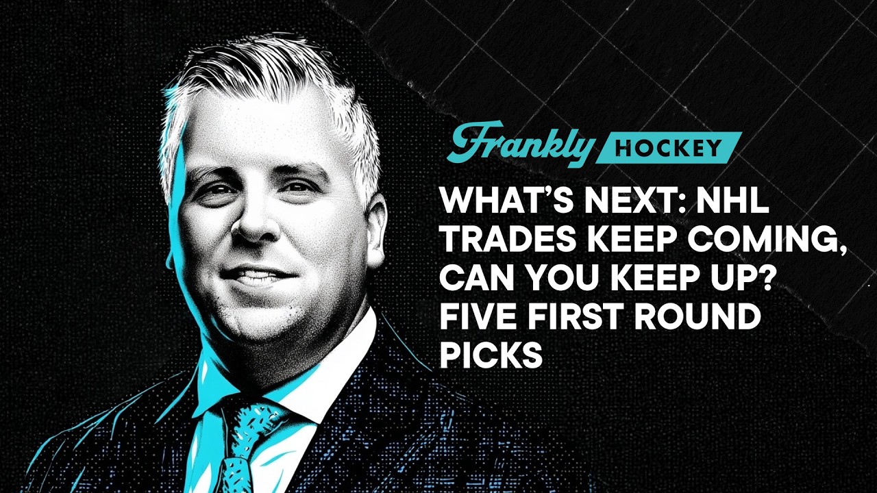 Draft Day: Trades! Mock Draft! Latest on NHL Draft: Robertson, Knies & Hellebuyck | Frankly Hockey