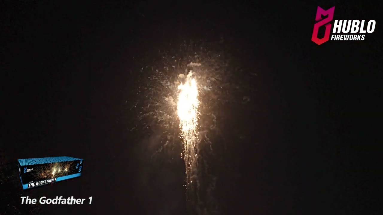 HBL Fireworks | The Godfather 1 | 200 Shots | 30MM | I-Shape