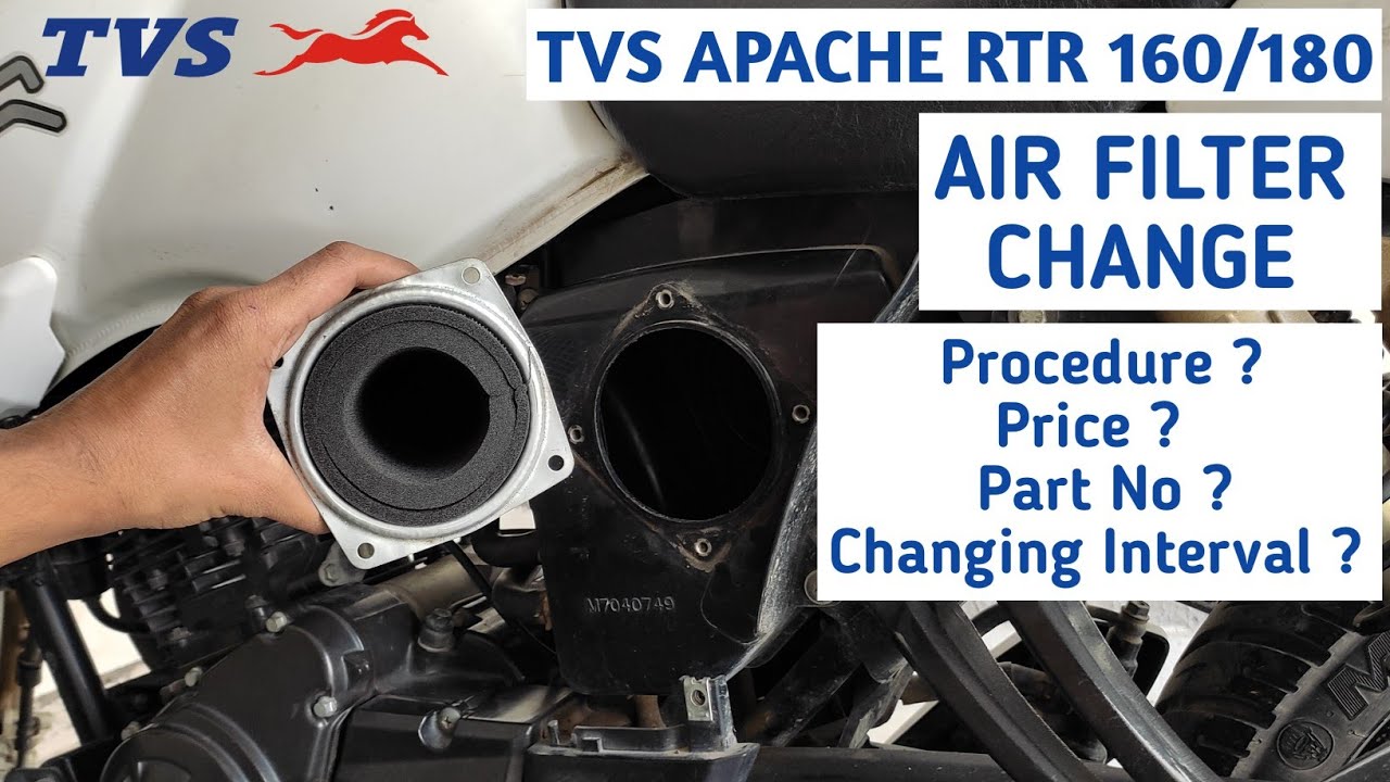 Apache Air Filter Change : 160/180 [Detailed Guide]