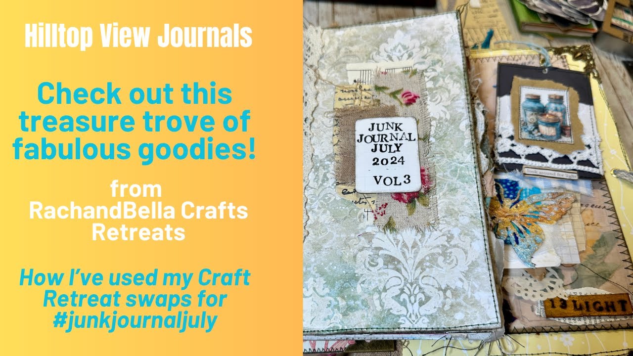 Junk Journal July 2024 Flip Through #junkjournaljuly