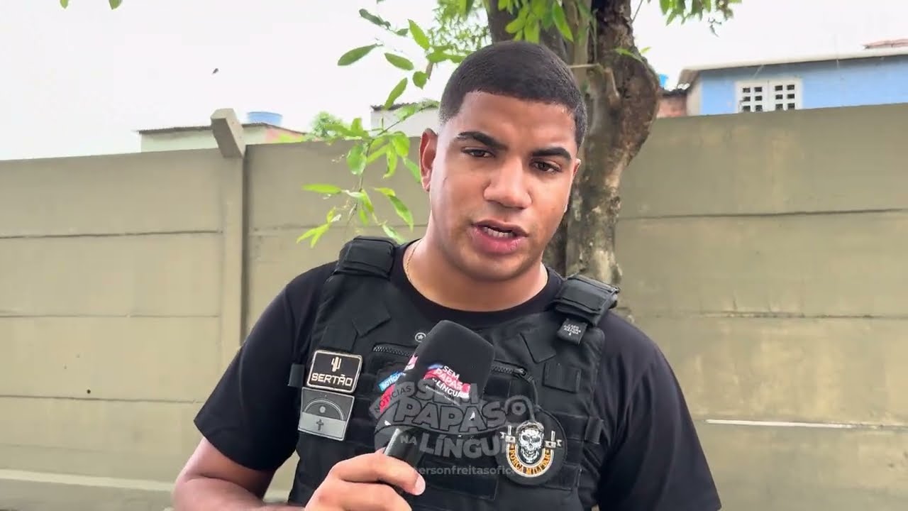 JOVEM PRESO POR TRÁFICO NO ALTO DA BRASILEIRA 🚨 EMERSON FREITAS 