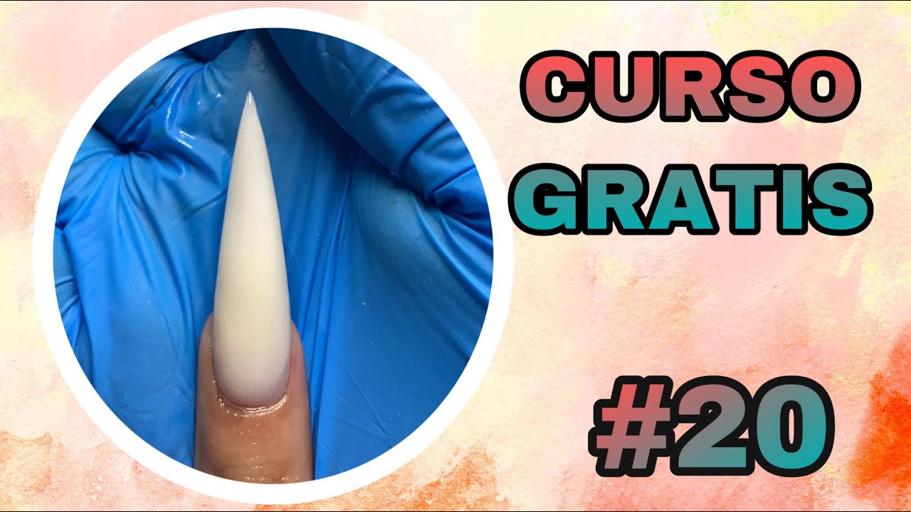 CLASE #20| UÑAS ESCULTURALES/punta stiletto