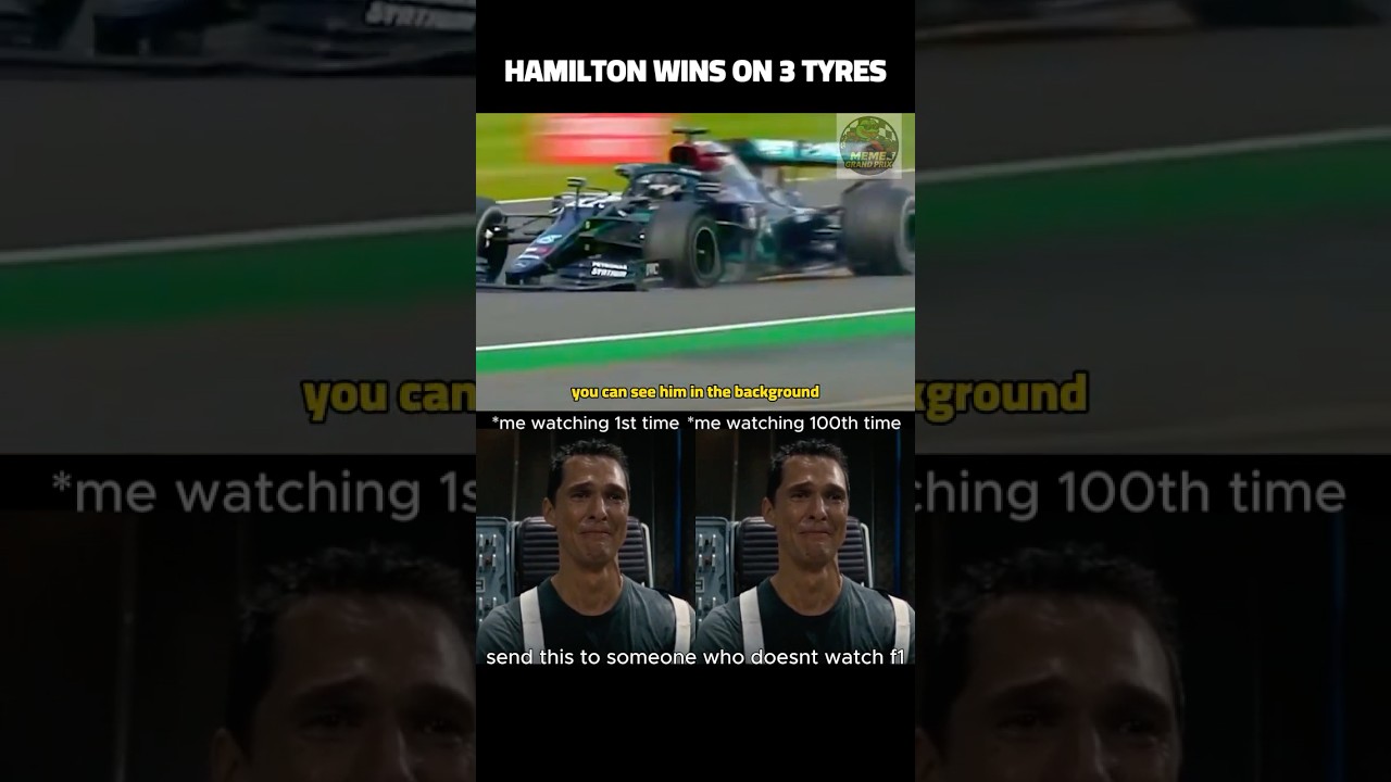 When Hamilton Won Silverstone on 3 Tyres 😭🔥❤️ 