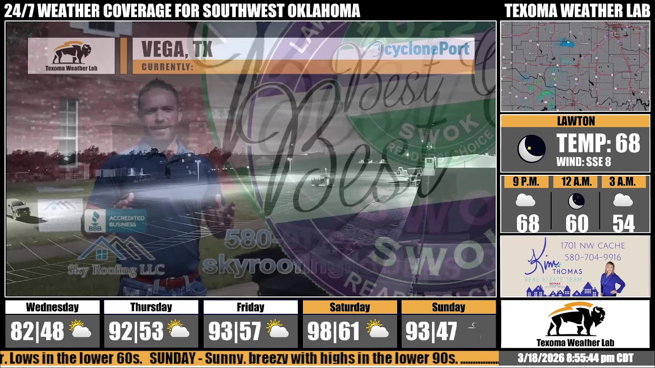 Texoma Weather Lab 24/7 Streaming Channel
