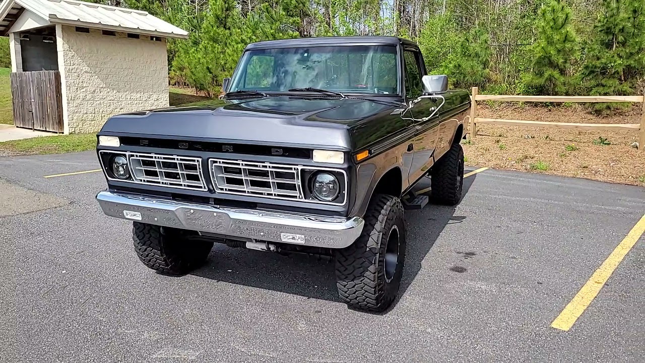 SOLD - 1976 Ford F150 4x4 Pickup Truck