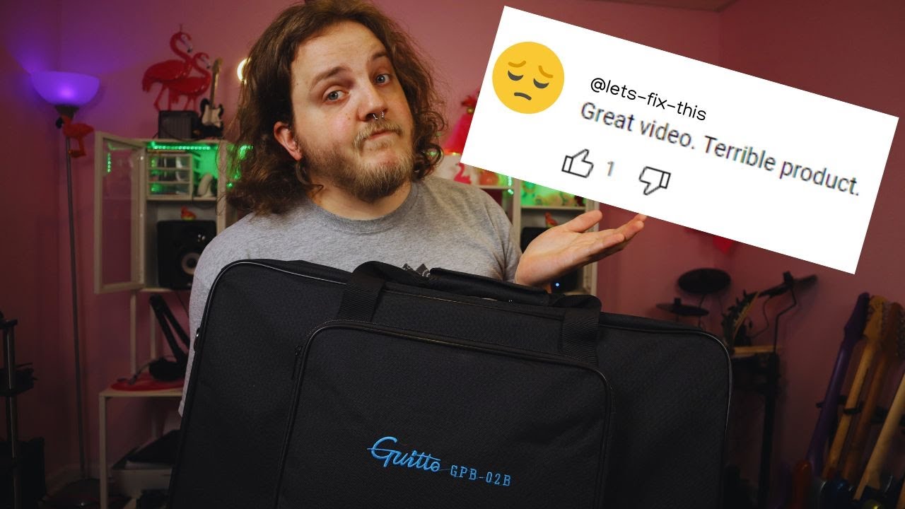 Correcting A Poorly Done Review | Guitto GPB-02 Pedalboard