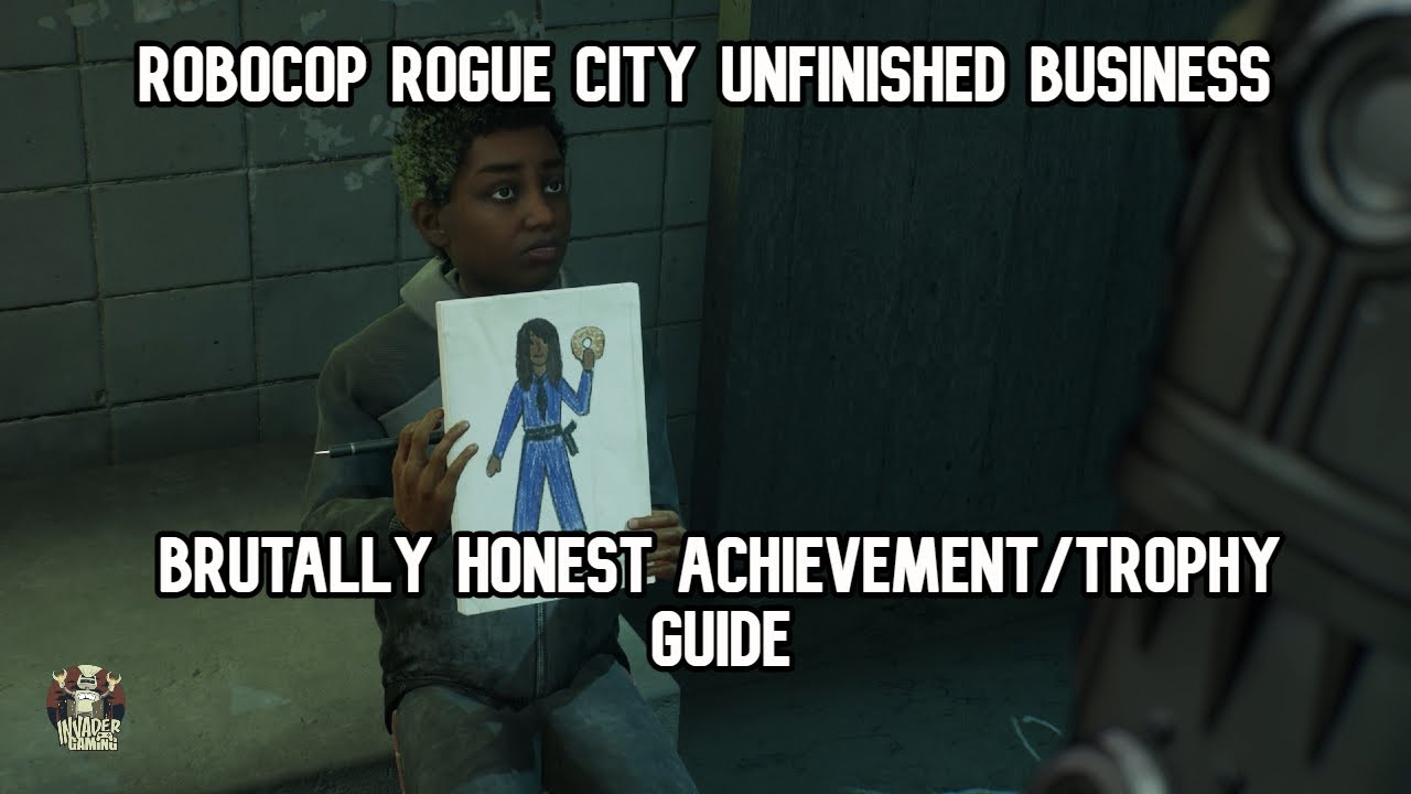 Robocop Rogue City Unfinished Business Brutally Honest Achievement & Trophy Guide