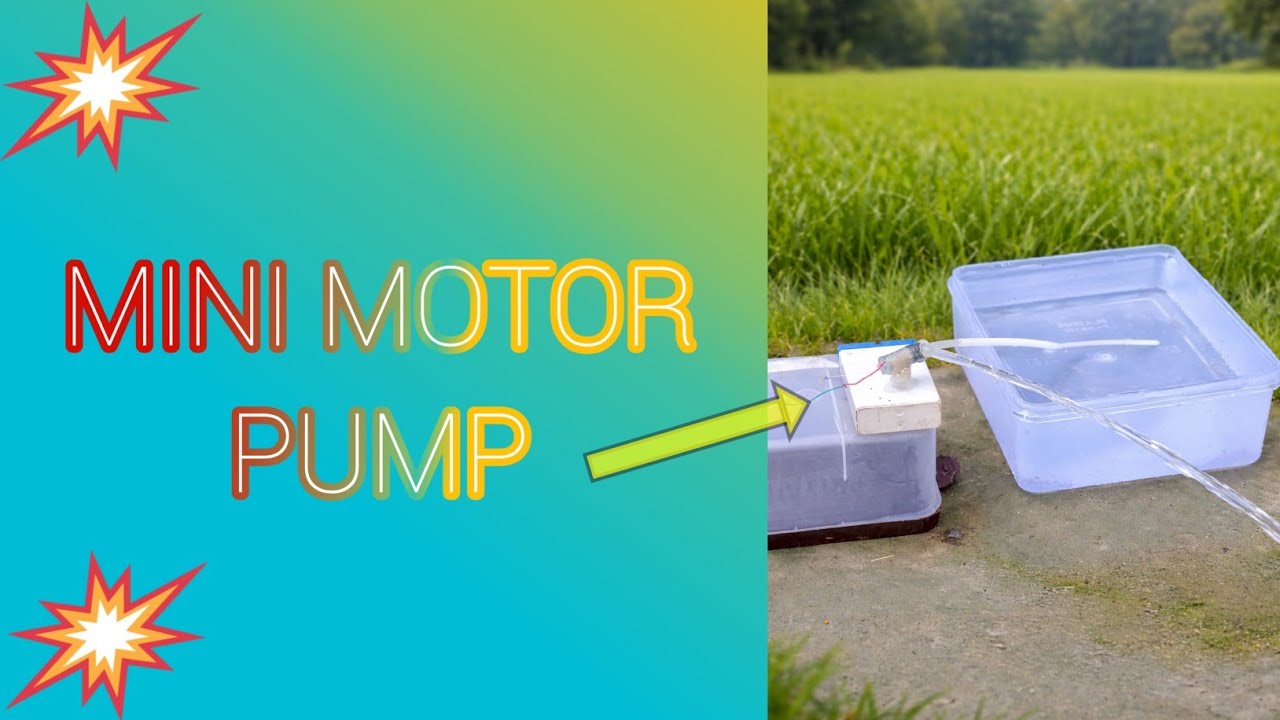  Mini moter pump kese banaye | Smallest Pump 🔥”#dcmotor #minipump #innovation 