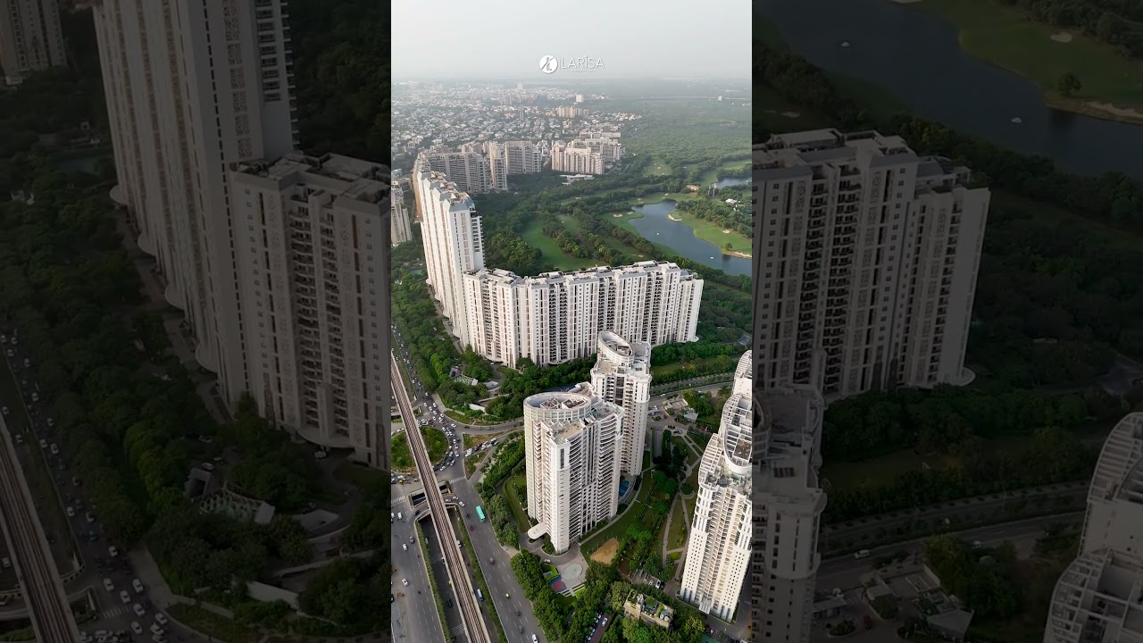 DLF Camellias Gurgaon | 190 Crore Penthouse 😱 | Drone View #shortsviral #camellias