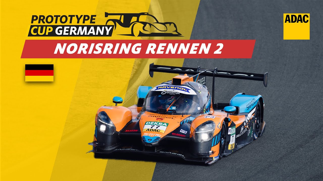 Prototype Cup Germany: Norisring 2023 | Re-Live Rennen 2 | ADAC Motorsports | Deutsch