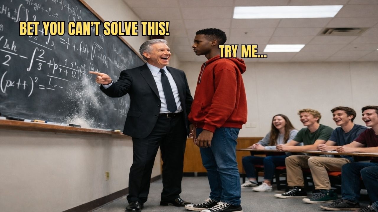 THE PROFESSOR WHO MOCKED HIM DIDN’T KNOW WHO TAUGHT HIM FIRST...