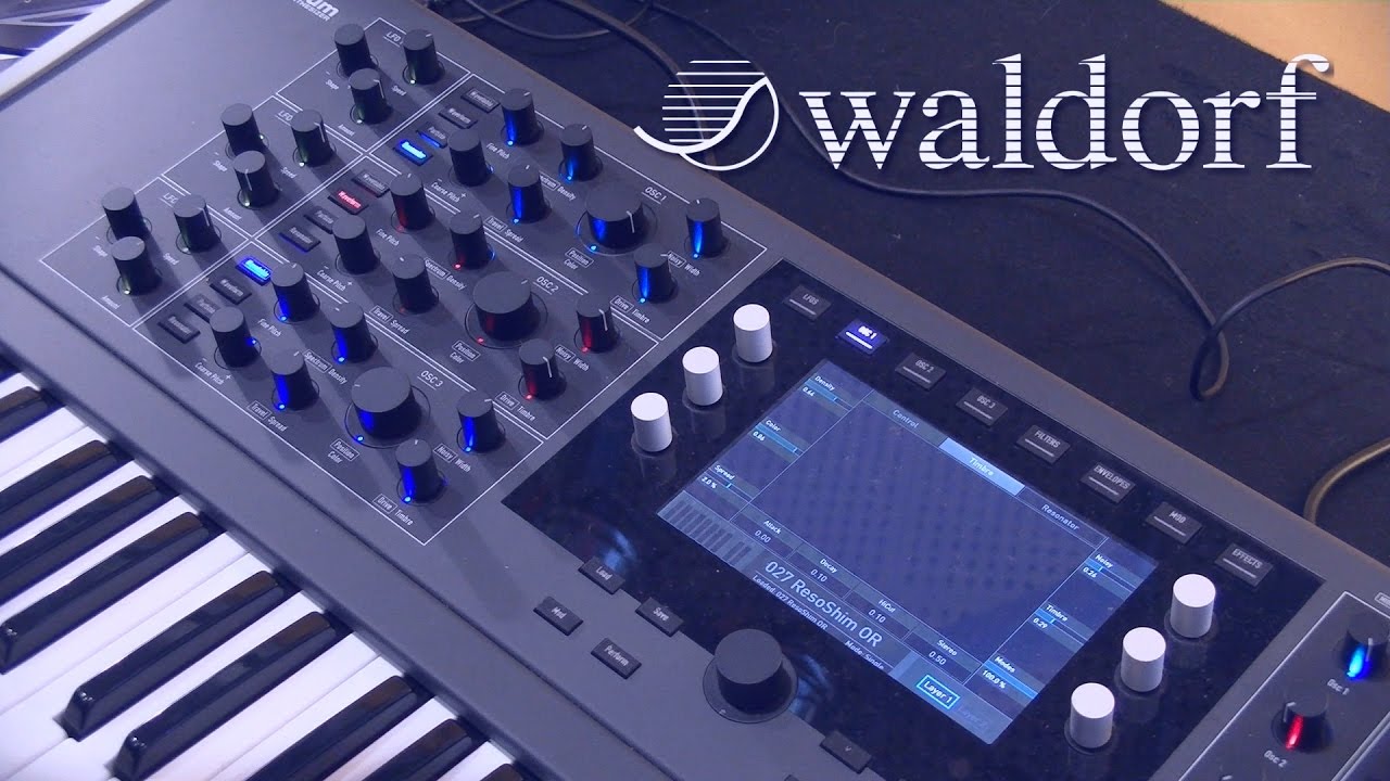 Waldorf Quantum - синтезатор (Superbooth 2017)