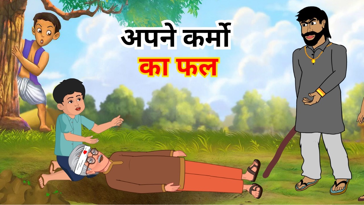 अपने कर्मो का फल | Hindi Cartoon Moral Story | Kids Story in Hindi | New Hindi Kahaniyan #kahaniyan