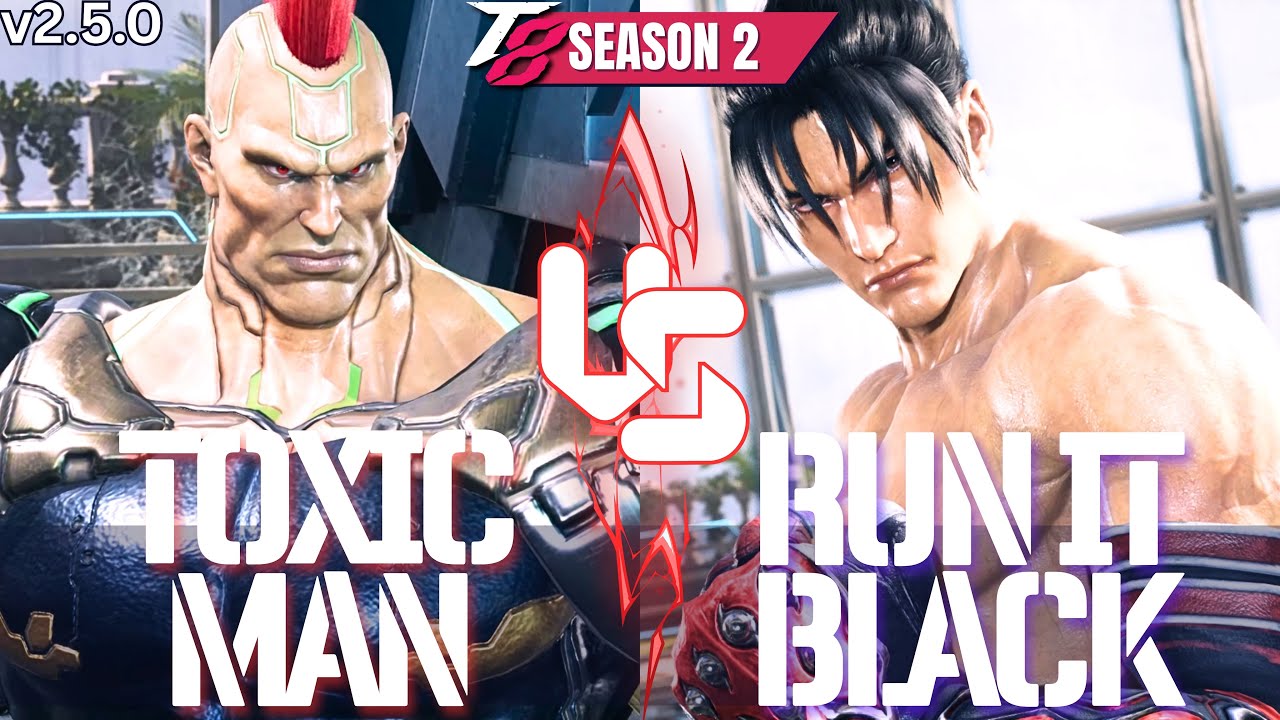 Tekken 8 ▰ ToxicMan (Jack 8) vs RunitBlack (Jin) ▰ High Level Gameplay