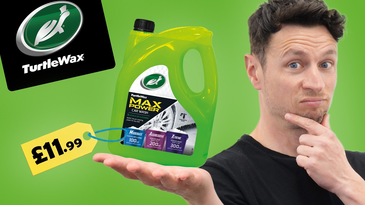 This Huge £12 Turtle Wax Car Shampoo Sounds too good to be true...